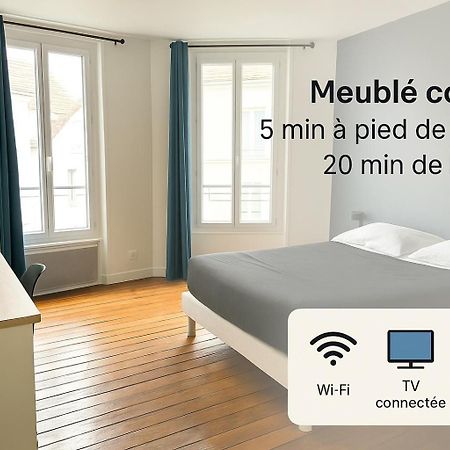 Appartement Maciet 4- Centre Ville Meaux-Gare-Disney Exterior foto